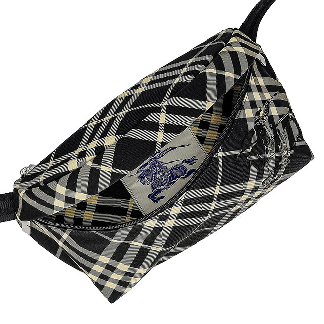 バ－バリ－ ボディバッグ メンズ ブランド BURBERRY 8093780 ブラック
