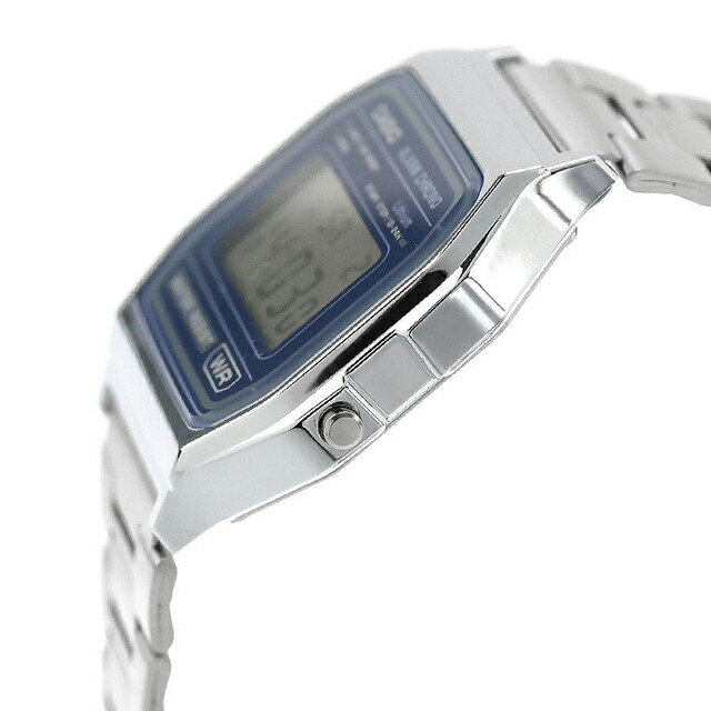 カシオ チープカシオ CASIO クラシック クォーツ 電池式 A158WEA-2 ユニセックス チプカシ メンズ レディース 腕時計 ブランド カシオ casio デジタル ネイビー おしゃれ 防水 かわいい プレゼント 実用的