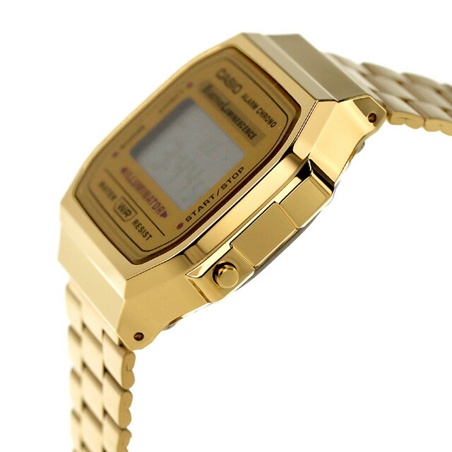カシオ CASIO A168WG-9W ヴィンテージ 海外モデル メンズ 腕時計 カシオ casio デジタル ゴールド ブランド おしゃれ 防水 プレゼント 男性 実用的