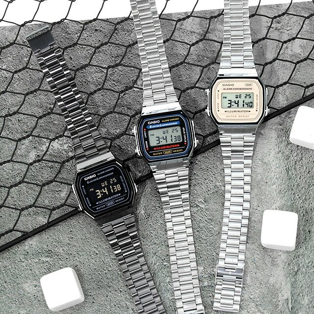 カシオ CASIO A168W A158W A159W チプカシ メンズ 腕時計 カシオ casio デジタル ブラック 黒 選べるモデル ブランド おしゃれ 防水 小さい 軽い かっこいい プレゼント 男性 実用的