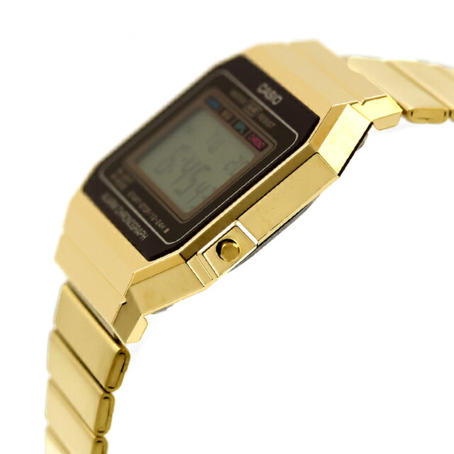 カシオ チープカシオ CASIO ヴィンテージ クォーツ 電池式 A700WG-9A 海外モデル ユニセックス チプカシ メンズ レディース 腕時計 ブランド デジタル ブラウン ゴールド おしゃれ 防水 かわいい プレゼント 実用的