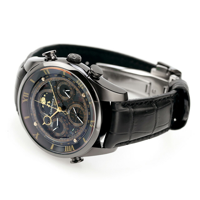 シチズン カンパノラ コンプリケーション コレクション グランドコンプリケーション 宙顕 そらのあらわれ クオーツ 腕時計 ブランド メンズ 数量限定 クロノグラフ ムーンフェイズ CITIZEN CAMPANOLA AH4086-13E