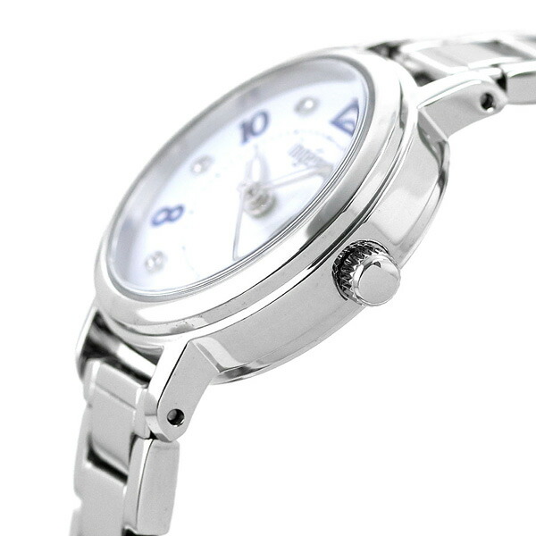 セイコー レディース 腕時計 カレンダー AHJK444 SEIKO ALBA アルバ アンジェーヌ ホワイト 時計 ブランド おしゃれ 防水 軽い 華奢 かわいい プレゼント 女性 実用的