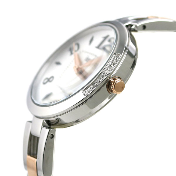 セイコー アルバ アンジェーヌ ブレスレット レディース 腕時計 AHJK448 SEIKO ALBA ingenu ホワイト ピンクゴールド 時計 ブランド おしゃれ 防水 軽い 華奢 かわいい プレゼント 女性 実用的