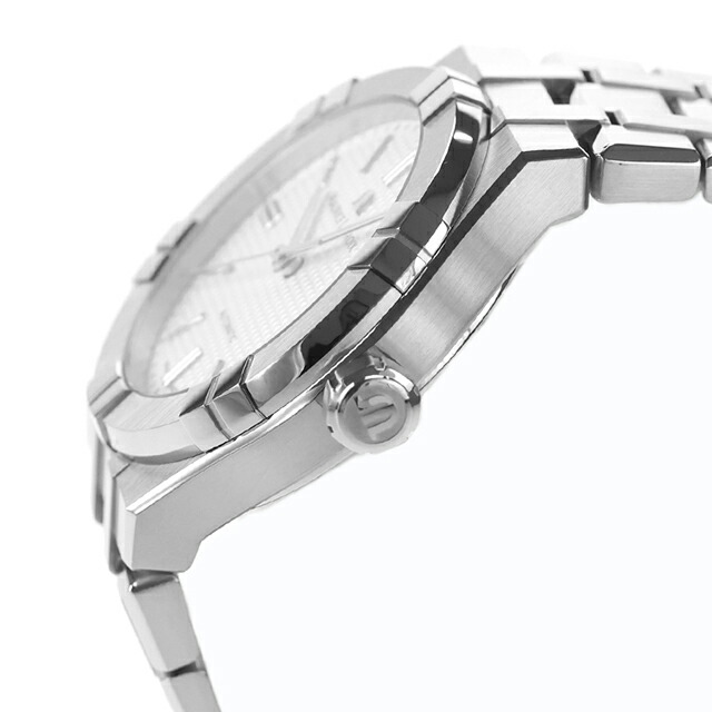 モーリスラクロア アイコン オートマティック 39mm 自動巻き 腕時計 ブランド メンズ MAURICE LACROIX AI6007-SS002-130-1 アナログ シルバー スイス製 おしゃれ 防水 プレゼント 男性 実用的