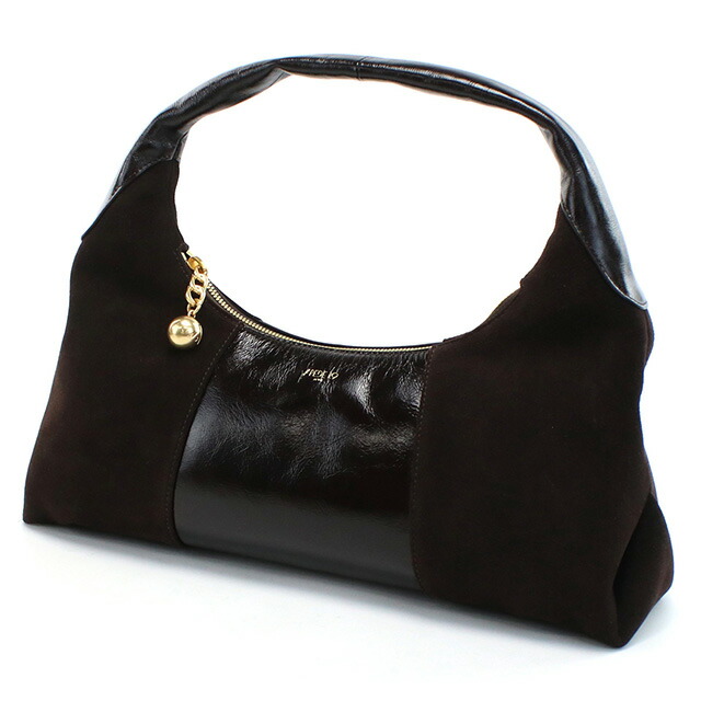 アペードモッド ハンドバッグ レディース APEDE MOD TRIANGLE TOTE CHOCOLATE ブラウン系 バッグ 軽量 小さめ 手提げ ブランド 高級 おしゃれ プレゼント 女性 実用的 かわいい