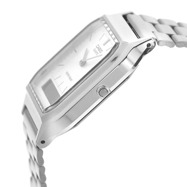 AQ-230A-7AMQY カシオ クラシック チプカシ ユニセックス メンズ レディース 腕時計 カシオ casio アナデジ シルバー ブランド おしゃれ 防水 小さい 軽い かわいい プレゼント 実用的