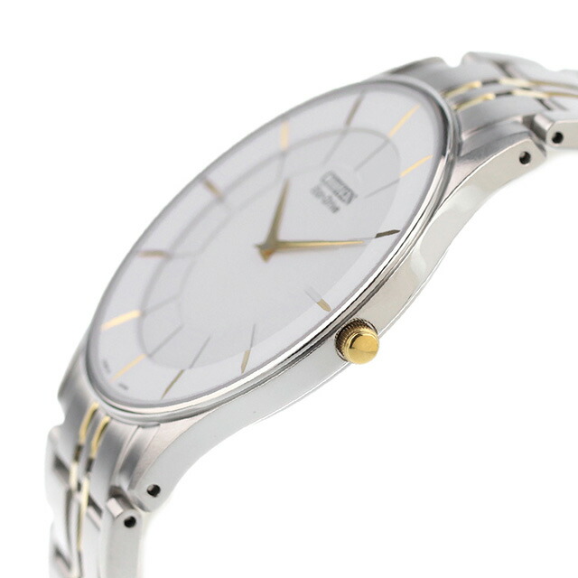 シチズン コレクション メンズ エコ・ドライブ 腕時計 シルバー ゴールド CITIZEN AR3014-56A 時計 ブランド おしゃれ 防水 プレゼント 男性 実用的