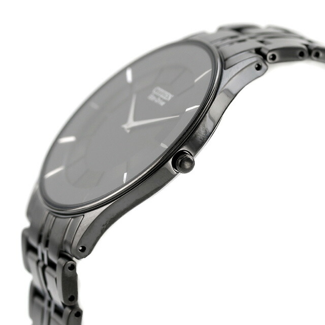 シチズン コレクション NIGHT COLOUR EDITION 光発電エコドライブ 腕時計 メンズ ソーラー CITIZEN COLLECTION AR3017-58E アナログ ブラック 黒 ブランド おしゃれ 防水 プレゼント 男性 実用的