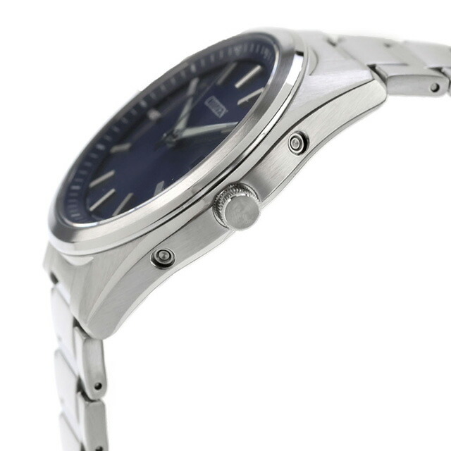 シチズン コレクション 光発電エコドライブ電波 腕時計 ブランド メンズ 電波ソーラー CITIZEN COLLECTION AS1080-65L アナログ ネイビー おしゃれ 防水 プレゼント 男性 実用的