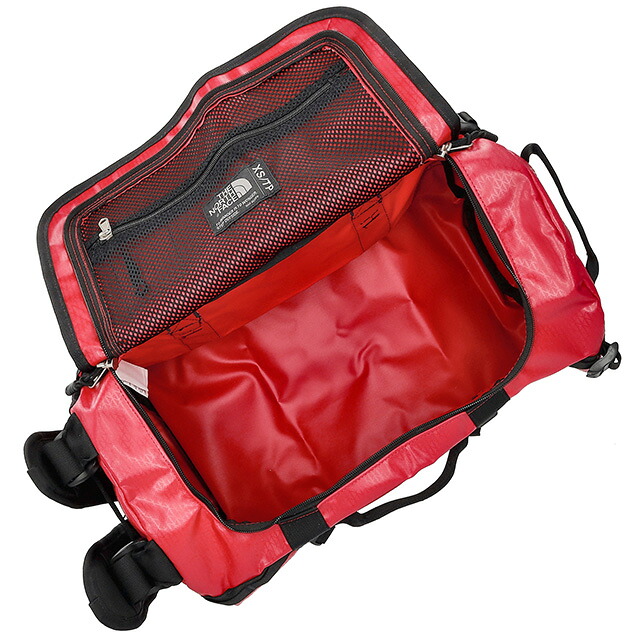 ザ・ノースフェイス ボストンバッグ メンズ レディース ブランド THE NORTH FACE BASECAMPDUFFEL XS レッド／ブラック