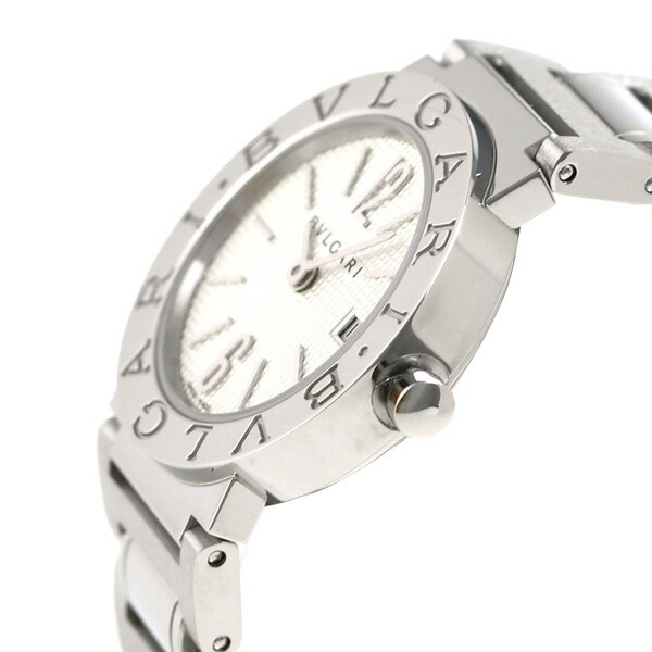 ブルガリ 時計 BVLGARI ブルガリ26mm クオーツ 腕時計 BB26WSSD シルバー 高級 ブランド おしゃれ 防水 軽い 華奢 かわいい プレゼント 女性 実用的