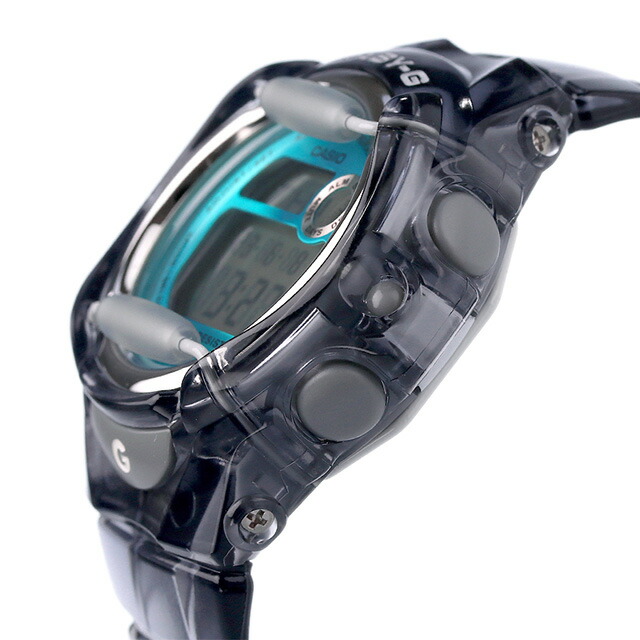 ベビーg ベビージー Baby-G 海外モデル 海外モデル レディース 腕時計 カシオ casio デジタル クリアブラック 黒 ブランド おしゃれ 防水 軽い 華奢 かわいい プレゼント 女性 実用的