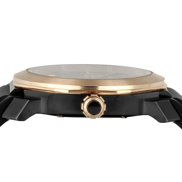 ブルガリ 時計 オクト 40mm スイス製 自動巻き メンズ 腕時計 BGO41BBSPGVD BVLGARI ブラック 黒 高級 ブランド おしゃれ 防水 プレゼント 男性 実用的