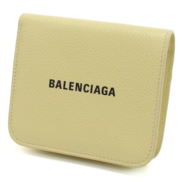 バレンシアガ 二折財布小銭入付き レディース BALENCIAGA イタリア 594216 イエロー系 財布 ウォレット ブランド 高級 おしゃれ プレゼント 実用的