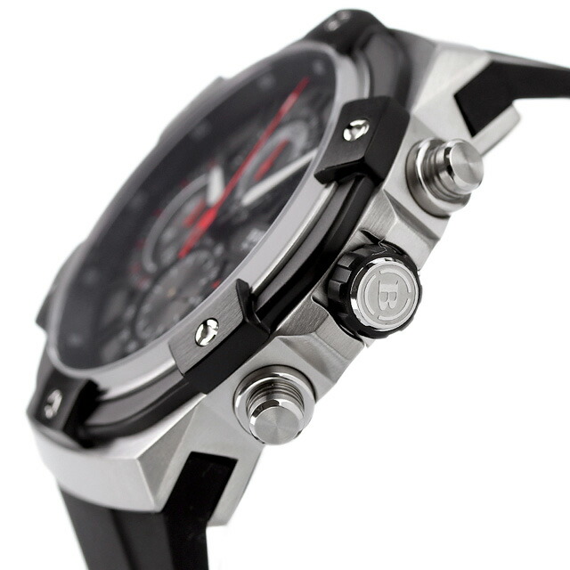 ブレラ ミラノ SUPERSPORTIVO EVO CHRONOGRAPH ラグスポ QUARTZ クオーツ 腕時計 メンズ クロノグラフ BRERA MILANO BMSSQC4501 アナログ ブラック 黒 ブランド おしゃれ 防水 プレゼント 男性 実用的