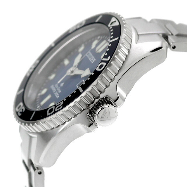 シチズン プロマスター マリン ダイバー200m エコドライブ 腕時計 ブランド メンズ ダイバーズウォッチ ソーラー CITIZEN PROMASTER BN0260-54L アナログ ブルーグラデーション おしゃれ 防水 文字盤 大きい プレゼント 男性 実用的