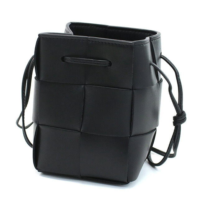 ボッテガ・ヴェネタ 斜め掛け ショルダーバッグ レディース BOTTEGA VENETA イタリア 680217 ブラック バッグ 斜めがけ ブランド 高級 おしゃれ プレゼント 女性 実用的 かわいい