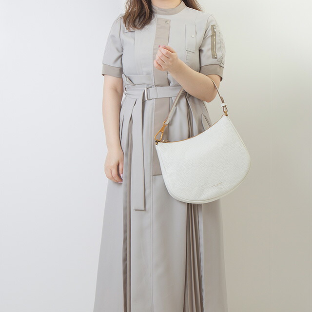 ジャンニキアリーニ ショルダーバッグ レディース ブランド GIANNI CHIARINI BS 10491 TKL ホワイト