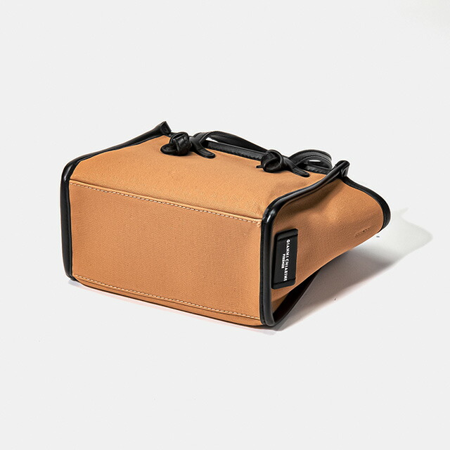 ジャンニキアリーニ ハンドバッグ レディース ブランド GIANNI CHIARINI BS 8065 CNV-SE SAFAR キャメル 軽量 小さめ 手提げ 高級 おしゃれ プレゼント 女性 実用的 かわいい