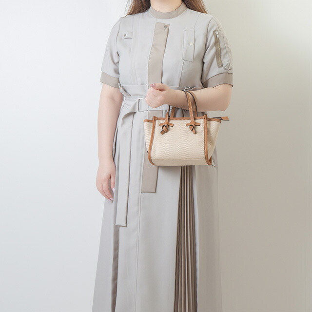 ジャンニキアリーニ ハンドバッグ レディース ブランド GIANNI CHIARINI BS 8065 WNDCHEV ベージュ/ブラウン