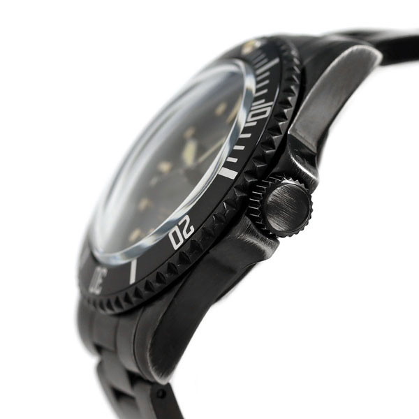 ヴァーグウォッチ ブラック サブ 40mm メンズ 腕時計 BS-L-001-SB VAGUE WATCH Co. 時計 ブランド おしゃれ 防水 プレゼント 男性 実用的