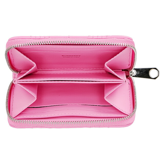 バ－バリ－ コインケース レディース ブランド BURBERRY 8049290 ピンク 小銭入れ 小さい 高級 おしゃれ プレゼント 実用的 かわいい