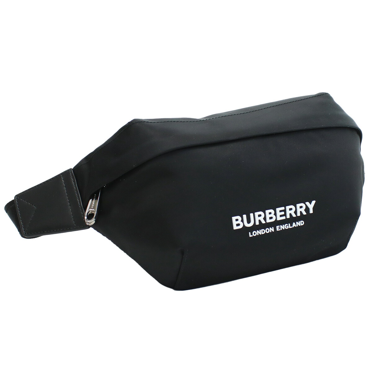 バーバリー ボディバッグ メンズ BURBERRY ナイロン 8049095 BLACK ブラック バッグ 斜めがけ 軽量 小さめ ブランド 高級 おしゃれ プレゼント 男性 実用的 かっこいい