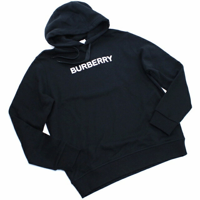 バーバリー パーカー メンズ BURBERRY コットン100% 8055318 BLACK ブラック ファッション 選べるモデル プレゼント 実用的
