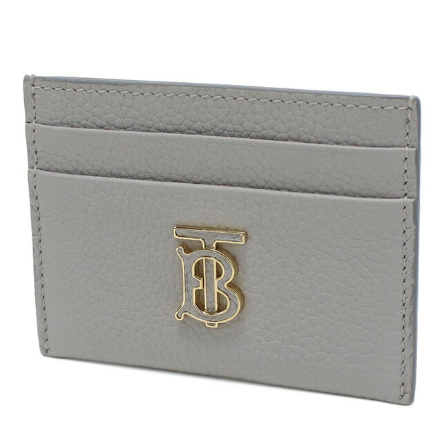 バーバリー カードケース レディース BURBERRY イタリア 8070430 LIGHT GREY MELANGE グレー系 財布 定期入れ ブランド 高級 おしゃれ プレゼント 実用的