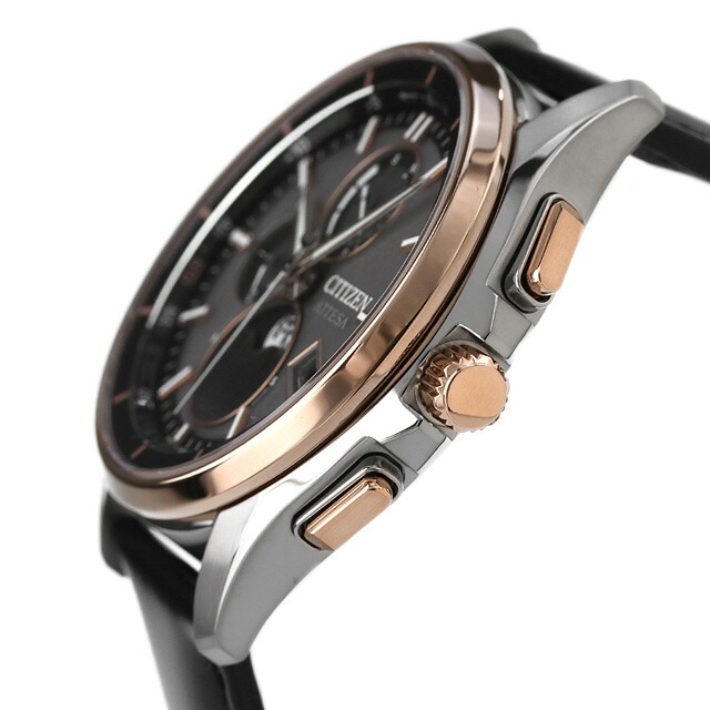 シチズン アテッサ 光発電エコ・ドライブ電波時計 ダイレクトフライト ムーンフェイズ 光発電エコドライブ電波 腕時計 ブランド メンズ チタン ムーンフェイズ ソーラー電波 革ベルト CITIZEN ATTESA BY1004-17X アナログ 日本製 記念品 ギフト