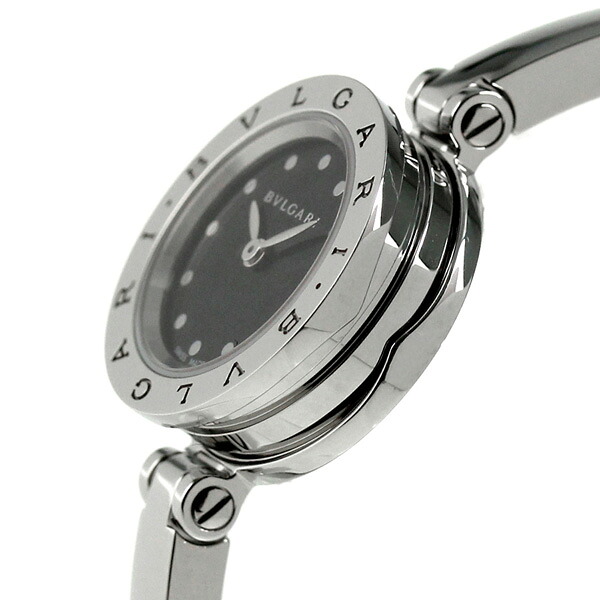 ブルガリ BVLGARI ビーゼロワン 23mm レディース 腕時計 BZ23BSS.M ブラック 高級 ブランド おしゃれ 防水 軽い 華奢 かわいい プレゼント 女性 実用的