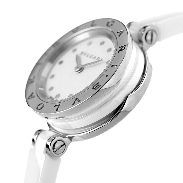ブルガリ BVLGARI ビーゼロワン 23mm レディース 腕時計 BZ23WSCC.S ホワイト 高級 ブランド おしゃれ 防水 軽い 華奢 かわいい プレゼント 女性 実用的