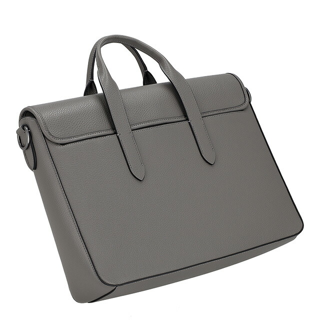 コーチ ブリーフケース ビジネスバッグ 2way ショルダーバッグ 斜めがけ メンズ アウトレット ブランド COACH C9875 QBCHR チャコール グレー 軽量 A4 ノートpc 高級 おしゃれ プレゼント 男性 実用的 かっこいい