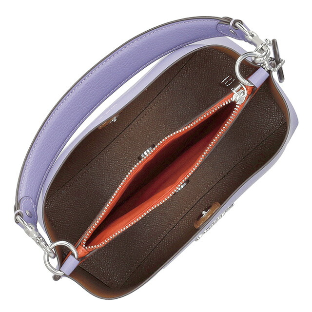 コーチ ハンドバッグ 2way ショルダーバッグ 斜めがけ レディース アウトレット ブランド COACH CA177 SV IZ パープル 軽量 小さめ 手提げ 高級 おしゃれ プレゼント 女性 実用的 かわいい
