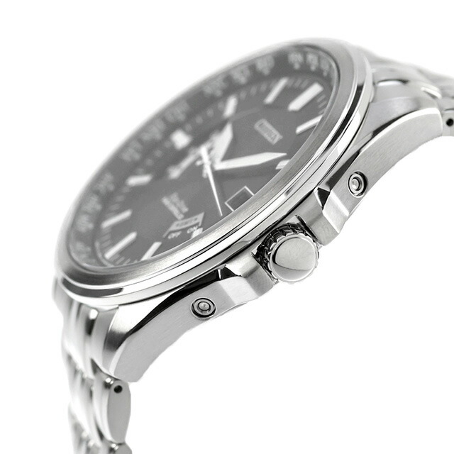 シチズン コレクション ダイレクトフライト 電波ソーラー CB0011-69E CITIZEN メンズ 腕時計 ソーラー電波腕時計 ソーラー電波時計 ブラック 時計 ブランド おしゃれ 防水 プレゼント 男性 実用的