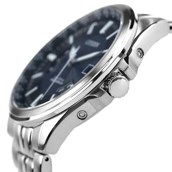 シチズン コレクション エコ・ドライブ ソーラー 電波時計 ブラック シルバー CITIZEN CB0011-69L 腕時計 ソーラー電波腕時計 ソーラー電波時計 時計 ブランド おしゃれ 防水 プレゼント 男性 実用的