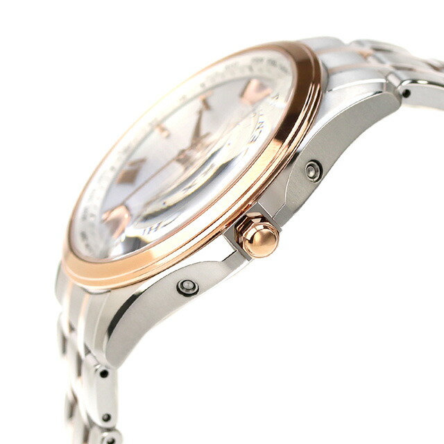 シチズン エクシード 電波ソーラー CB1084-51A CITIZEN EXCEED 腕時計 ソーラー電波腕時計 ソーラー電波時計 チタン シルバー ピンクゴールド 時計 高級 ブランド おしゃれ 防水 プレゼント 男性 実用的