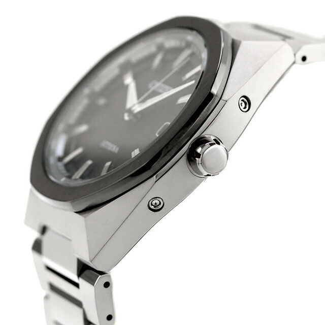 シチズン アテッサ ダブルダイレクトフライト エコドライブ電波 腕時計 ブランド メンズ チタン 電波ソーラー CITIZEN ATTESA CB3044-55E アナログ ブラック 黒 日本製 高級 おしゃれ 防水 文字盤 大きい プレゼント 男性 実用的