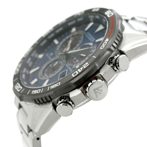 シチズン プロマスター エコドライブ電波 CB5034-82L 腕時計 ソーラー電波腕時計 ソーラー電波時計 メンズ ブルー CITIZEN PROMASTER ブランド おしゃれ 防水 文字盤 大きい プレゼント 男性 実用的