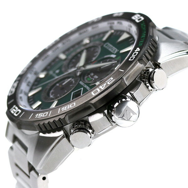 シチズン プロマスター ランド エコドライブ電波 電波ソーラー メンズ 腕時計 ソーラー電波腕時計 ソーラー電波時計 CB5034-91W CITIZEN PROMASTER グリーン ブランド おしゃれ 防水 文字盤 大きい プレゼント 男性 実用的