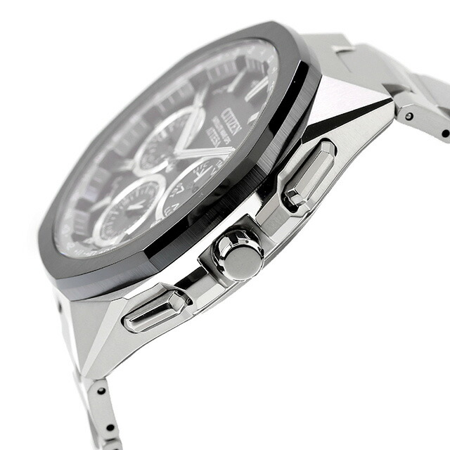 シチズン アテッサ ダブルダイレクトフライト エコドライブGPS衛星電波 腕時計 ブランド メンズ チタン クロノグラフ ソーラー CITIZEN ATTESA CC4104-53E アナログ 日本製 高級 おしゃれ 防水 文字盤 大きい プレゼント 男性 実用的