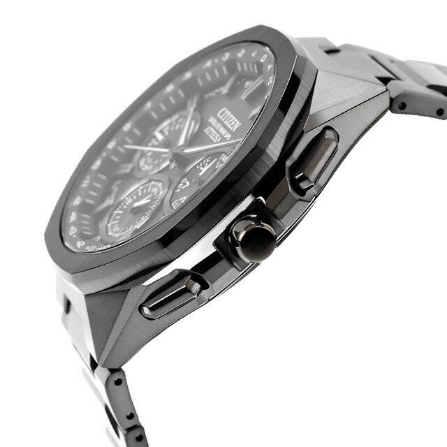 シチズン アテッサ ダブルダイレクトフライト エコドライブGPS衛星電波 腕時計 ブランド メンズ チタン クロノグラフ ソーラー CITIZEN ATTESA CC4105-69E アナログ 日本製 高級 おしゃれ 防水 文字盤 大きい プレゼント 男性 実用的