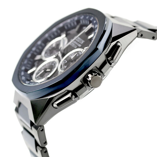 シチズン アテッサ ブルーユニバースコレクション 第2弾 ダブルダイレクトフライト ACT Line 限定モデル エコドライブGPS衛星電波 腕時計 ブランド メンズ チタン 数量限定 クロノ 高級 おしゃれ 防水 文字盤 大きい プレゼント 男性 実用的