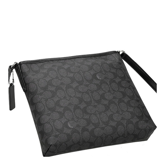 コーチ ショルダーバッグ メッセンジャーバッグ レディース アウトレット ブランド COACH CCQ21 SVO1U ブラック 斜めがけ 高級 おしゃれ プレゼント 女性 実用的 かわいい