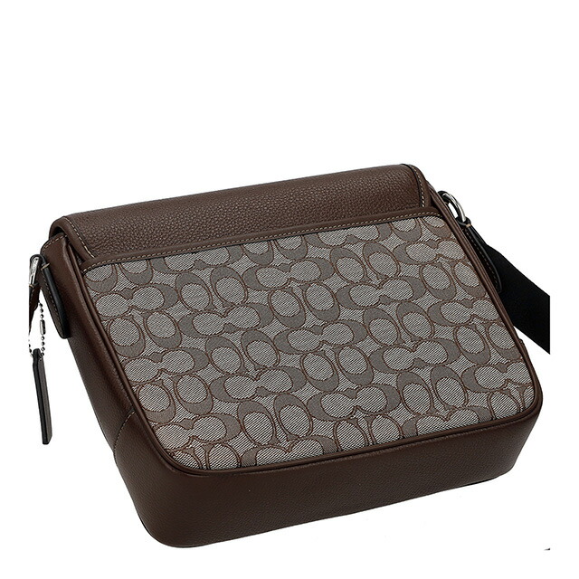 コーチ ショルダーバッグ メッセンジャーバッグ メンズ アウトレット ブランド COACH CE534 SVS8S オーク/メイプル ブラウン 斜めがけ 高級 おしゃれ プレゼント 男性 実用的 かっこいい