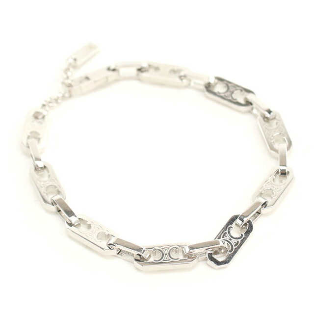 セリーヌ ブレスレット ユニセックス ブランド CELINE 461OK シルバー アクセサリー