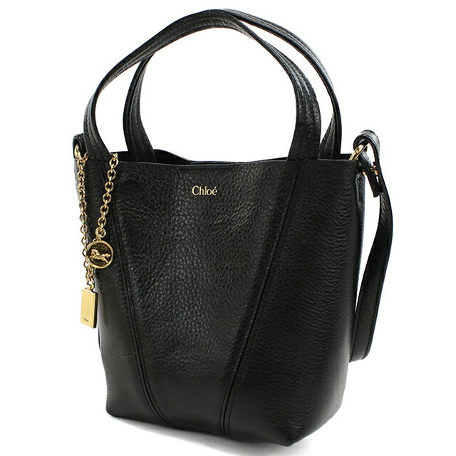 クロエ トートバッグ レディース ブランド CHLOE 2WAY CH25SS812N84 ブラック バッグ 軽量 手提げ 高級 おしゃれ プレゼント 女性 実用的 かわいい
