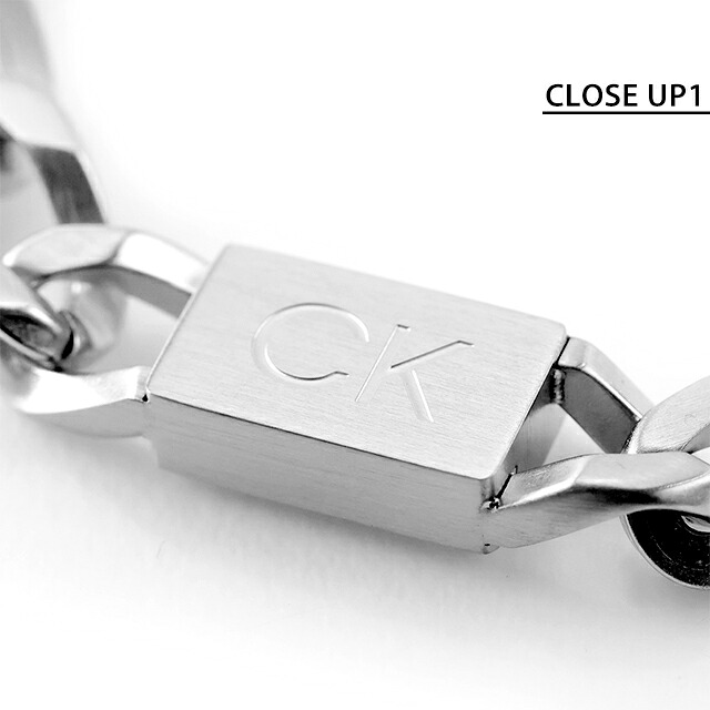カルバンクライン ブレスレット メンズ CALVIN KLEIN アウトルック OUTLOOK 35000254 シルバー アクセサリー 腕輪 ジュエリー ブランド 高級 おしゃれ プレゼント 男性 実用的 かっこいい