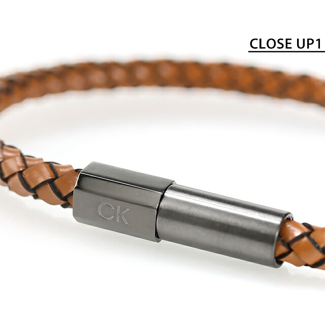 カルバンクライン ブレスレット メンズ CALVIN KLEIN インダストリアルファセット INDUSTRIAL FACETS 35100046 ブラウン アクセサリー 腕輪 ジュエリー ブランド 高級 おしゃれ プレゼント 男性 実用的 かっこいい